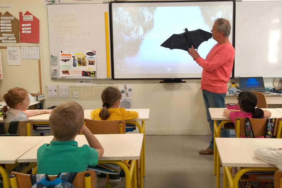 explications devant les élèves